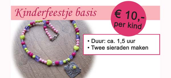 Beste Kinderfeestje sieraden maken JW-51