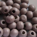 Houten kralen bruin 6 mm 