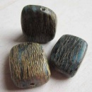 Papayablad kraal, blauw-goud