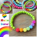 Regenboog armbandje kinderen