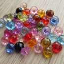 Kunststof kraal rondelle