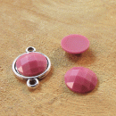 Plaksteen, cabochon oudroze