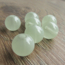 Glaskraal bleek groen 10mm