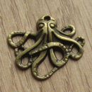 Bedeltje octopus brons