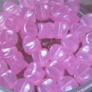 Acryl kraal kussentje roze