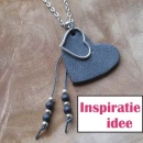 ketting-leerhanger