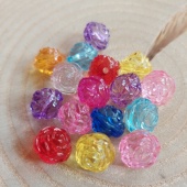 Roosjes kinderkralen kunststof