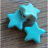 Turquoise kraal ster
