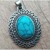 sieraden maken luxe hanger turquoise