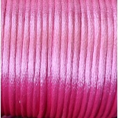 satijnkoord roze sieraden maken