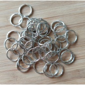 Buigring 10 mm zilver