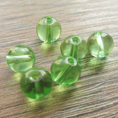 basis-ronde-glaskraal-groen-transparant