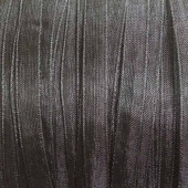 organza lint zwart 6 mm