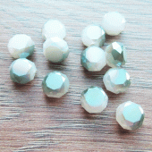 glaskraal-facet-tweekleurig-groen-wit