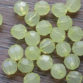 Acryl facet zachtgeel