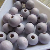 Houten kraal lavendel 8 mm