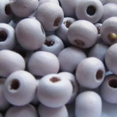 Houten kraal lavendel 6 mm