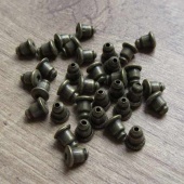 Oorbel achterkantje, sluiting, brons