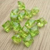 Vierkant kraaltje acryl groen