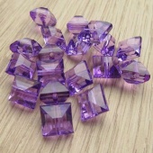 Acryl kraaltje vierkant paars
