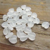 Hartje acryl mat wit