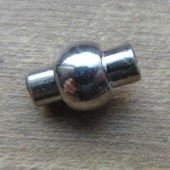 Magneetsluiting rond leer klein model