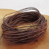 Waxkoord sieraden maken bruin