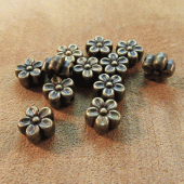 Bloemkraal bronskleurig