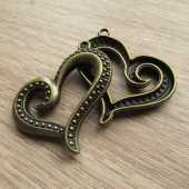 Bedel vintage look hart