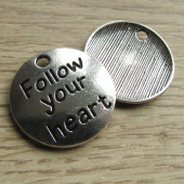 Tekstbedel follow your heart