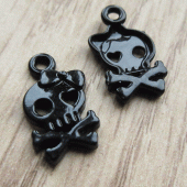 Bedel doodskopje zwart