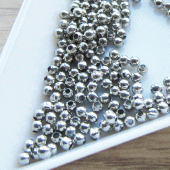 Rond kraaltje 2 mm metaal