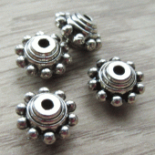 Metalen kraal saturnus