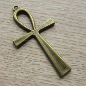 Angh kruis bronskleurige bedel