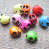 Mix skullkralen acryl