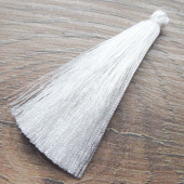 Kwastje wit sieraden maken