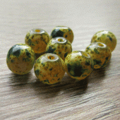 Glaskraal gemêleerd licht en donkergroen