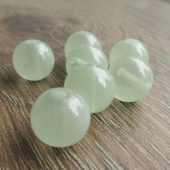 Glaskraal bleek groen 10mm