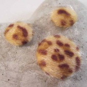 faux fur cabochons