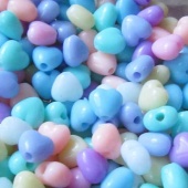 Kinderkralen kleine hartjes acryl