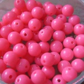 jelly stijl kraal felroze