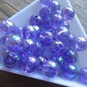 Glanskraal paars acryl