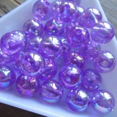 Glanskraal lila acryl