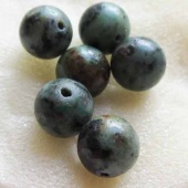 Turquoise kraal rond