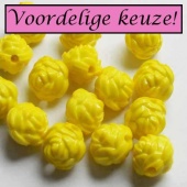 kunststof-kraal-roosje-geel
