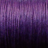 waxkoord donkerpaars