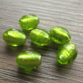 zilverfoliekraal-ovaal-groen