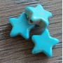 Turquoise kraal ster