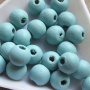 Houten kraal skyblue 8 mm