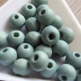 Houten kraal cadetblue 8 mm